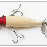 Shur Strike Red Head White Three Hook Minnow