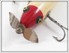 Shur Strike Red Head White Three Hook Minnow