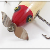 Shur Strike Red Head White Three Hook Minnow