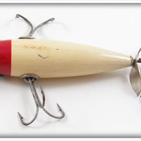 Shur Strike Red Head White Three Hook Minnow