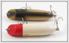 Shur Strike Shiner Scale & Red Head White Slant Nose Pair