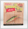 Vintage Bagley Tru Life Small Fry Perch Lure On Card 6DSF3-P4