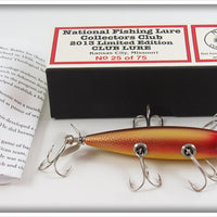 NFLCC 2013 Club Lure Little Sac Dennis Minnow In Box