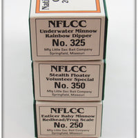 NFLCC 2010 Club Lure Little Sac Set Of Three In Boxes