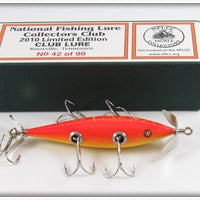 NFLCC 2010 Club Lure Little Sac McAfee Monitor Minnow In Box