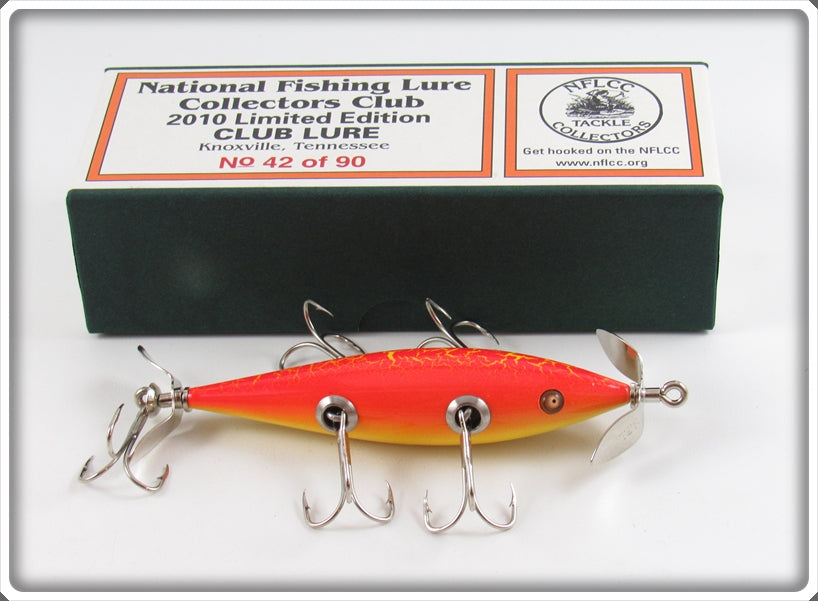 NFLCC 2010 Club Lure Little Sac McAfee Monitor Minnow In Box