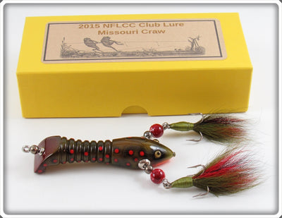 NFLCC 2015 Club Lure Rusty Jessee Missouri Craw In Box 