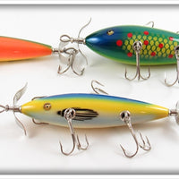 NFLCC 2015 Club Lure Rusty Jessee Set Of Three In Boxes