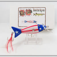 Killer Baits Small Diving Patriot Lure In Box 