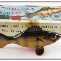 NFLCC 2008 Club Lure R&J Tackle Co Peoria Perch Decoy In Box