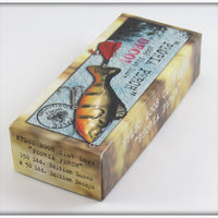 NFLCC 2008 Club Lure R&J Tackle Co Peoria Perch Decoy In Box