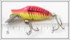 Heddon Yellow With Red Back & Black Shore Tiny Runt 350 RBA