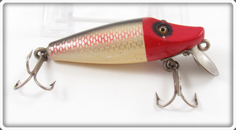 Vintage Shur Strike Red Head Shiner River Master Lure