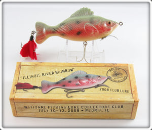 NFLCC 2008 Club Lure R&J Tackle Co Illinois River Rainbow In Box