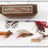 Vintage Winchester Tandem Trout Spinner With Flies In Box