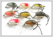 Vintage Creek Chub Cray Z Fish Lot Of Eight Lures