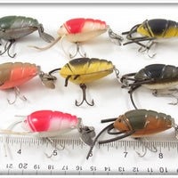 Creek Chub Cray Z Fish Lot Of Eight