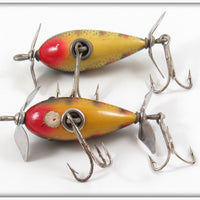 Shur Strike Yellow Perch Petite Spinner Pair