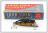 Shur Strike Yellow Perch River Rustler Lure In Chain Perch Box