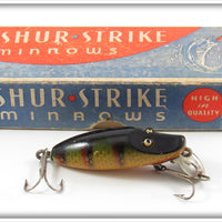 Shur Strike Yellow Perch River Rustler Lure In Chain Perch Box