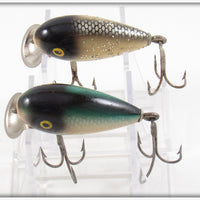 Shur Strike Blue Back & Silver Flash Small Dude Pair