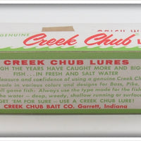 Creek Chub Blue Flash Snook Pikie In Box 3434 W