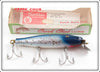 Vintage Creek Chub Blue Flash Snook Pikie Lure In Box 3434 W