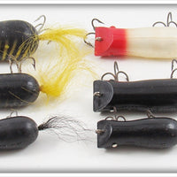 Creek Chub Plastic Mouse Lot Of Six