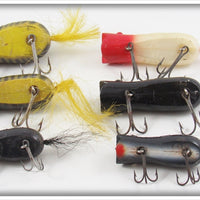 Creek Chub Plastic Mouse Lot Of Six