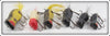 Creek Chub Plastic Mouse Lot Of Six
