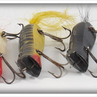 Creek Chub Plastic Mouse Lot Of Six