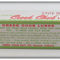 Creek Chub Perch Wigglefish In Box 2401