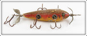 Vintage Heddon Sienna Crackleback 150 Dowagiac Minnow Lure