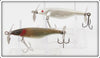 Creek Chub Chrome & Golden Shiner S Series Streeker Pair