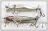 Creek Chub Chrome & Golden Shiner S Series Streeker Pair