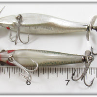 Creek Chub Chrome & Golden Shiner S Series Streeker Pair