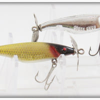 Creek Chub Chrome & Golden Shiner S Series Streeker Lure Pair