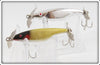 Creek Chub Chrome & Golden Shiner S Series Streeker Pair