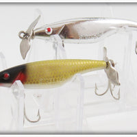 Creek Chub Chrome & Golden Shiner S Series Streeker Pair