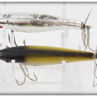 Creek Chub Chrome & Golden Shiner S Series Streeker Pair