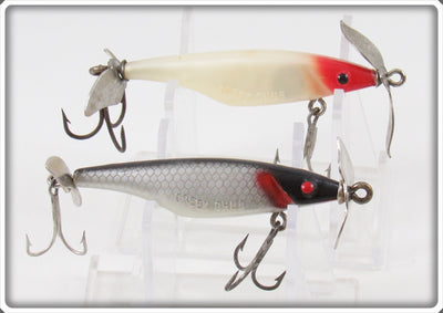 Creek Chub Red Head & Silver Shiner S Series Streeker Lure Pair