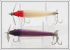 Creek Chub Red Head & Purple S Series Streeker Pair