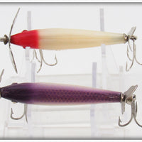 Creek Chub Red Head & Purple S Series Streeker Pair