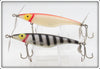 Creek Chub Red & White And Black Striped LS Series Streeker Pair
