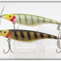 Creek Chub Perch & Black Striped LS Series Streeker Pair