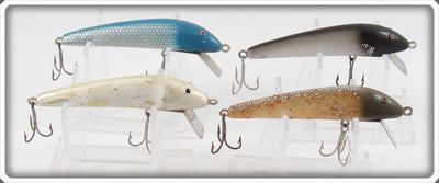 Vintage Creek Chub 8800 Viper Lot Of Four Lures