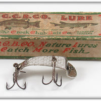 Creek Chub Nickel Wickel Wiggler Lure In End Label Box S-1