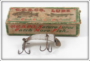 Creek Chub Nickel Wickel Wiggler Lure In End Label Box S-1