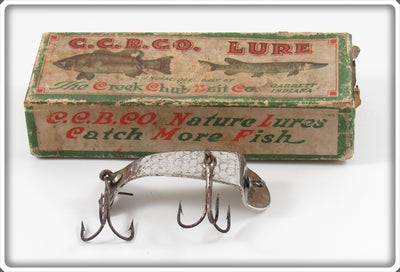 Creek Chub Nickel Wickel Wiggler Lure In End Label Box S-1