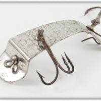 Creek Chub Nickel Wicked Wiggler In End Label Box S-1